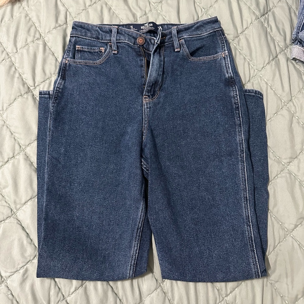 dark mom jeans